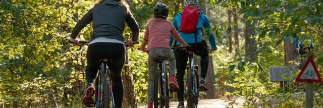 Famille cycliste