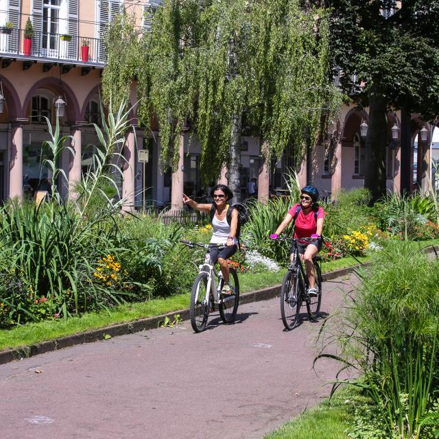 Fahrradfahren in Mulhouse