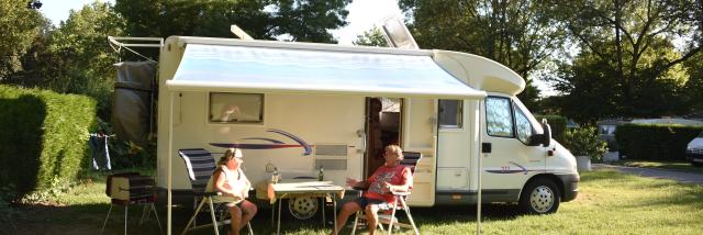 Camping-car au Camping de l'Ill - Mulhouse Alsace