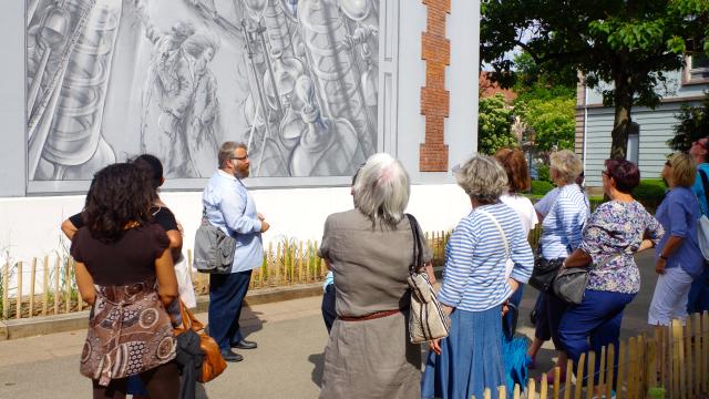 Guided tour The painted walls | Mulhouse Alsace