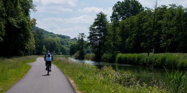 Bicycle at the marina - Mulhouse Alsace
