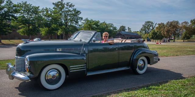 Sylvie Sevin au Musée national de l'Automobile - Mulhouse Alsace