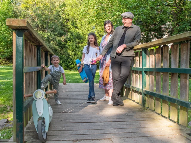 Fernand Kayser et famille